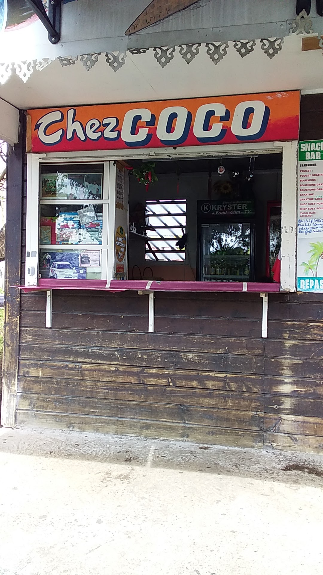 Snack bar chez coco